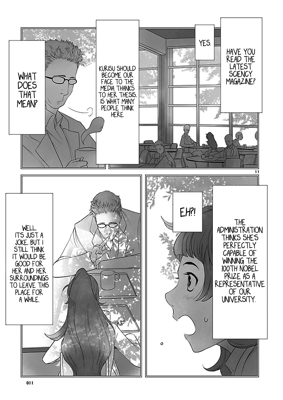 Read Steins Gate - Epigraph of the Closed Curve EN Manga Online
