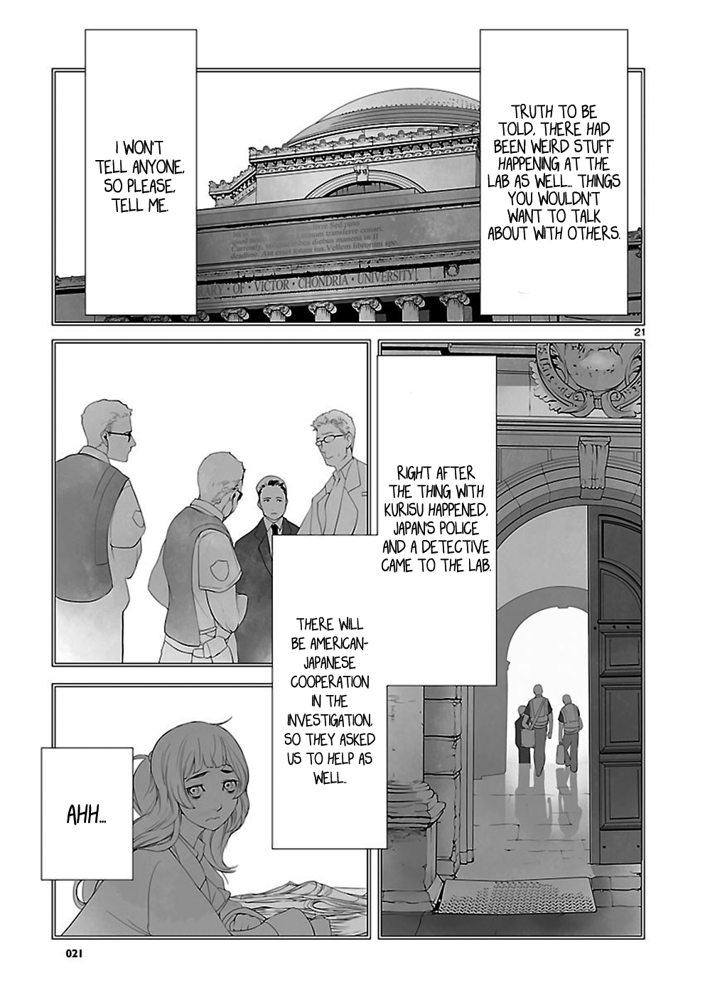 Read Steins Gate - Epigraph of the Closed Curve EN Manga Online
