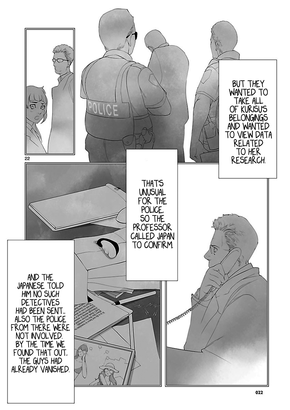 Read Steins Gate - Epigraph of the Closed Curve EN Manga Online