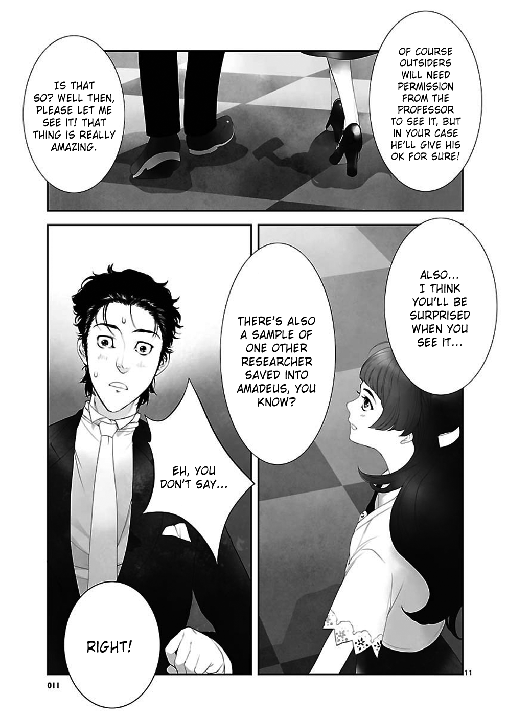 Read Steins Gate - Epigraph of the Closed Curve EN Manga Online