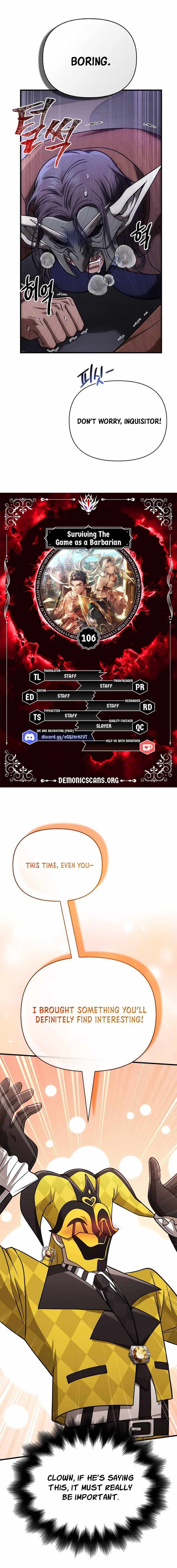 Read Surviving The Game as a Barbarian EN Manga Online