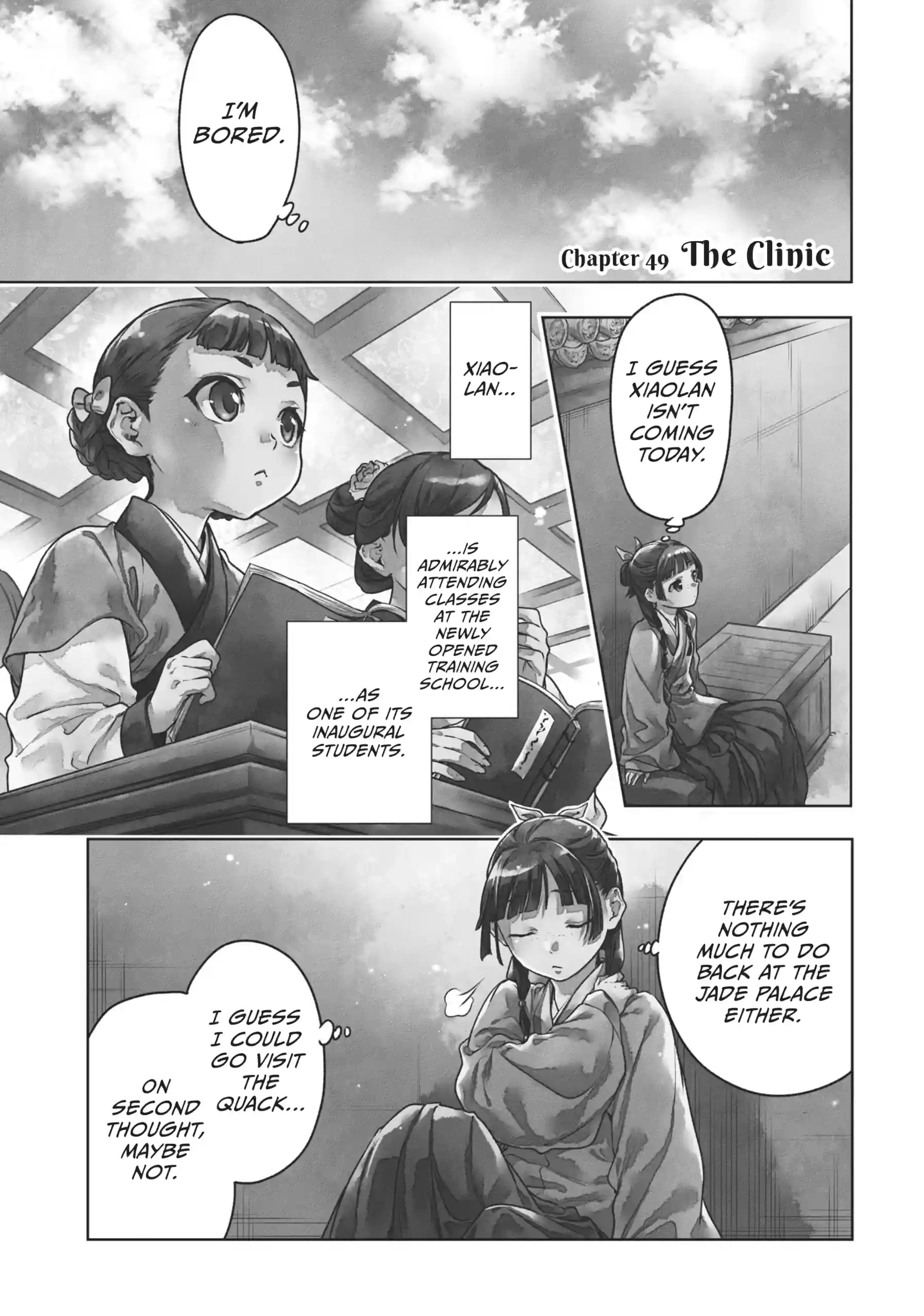Read The Apothecary Diaries EN Manga Online