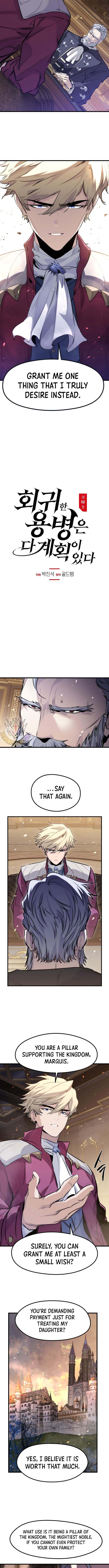 Read The Regressed Mercenary’s Machinations EN Manga Online