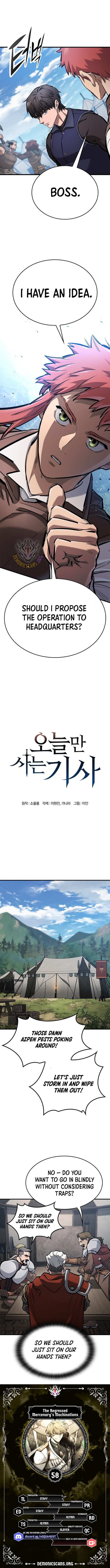 Read The Regressed Mercenary’s Machinations EN Manga Online