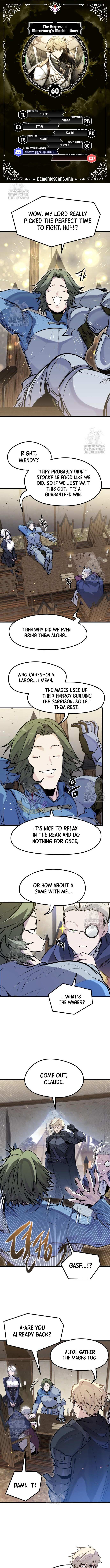 Read The Regressed Mercenary’s Machinations EN Manga Online