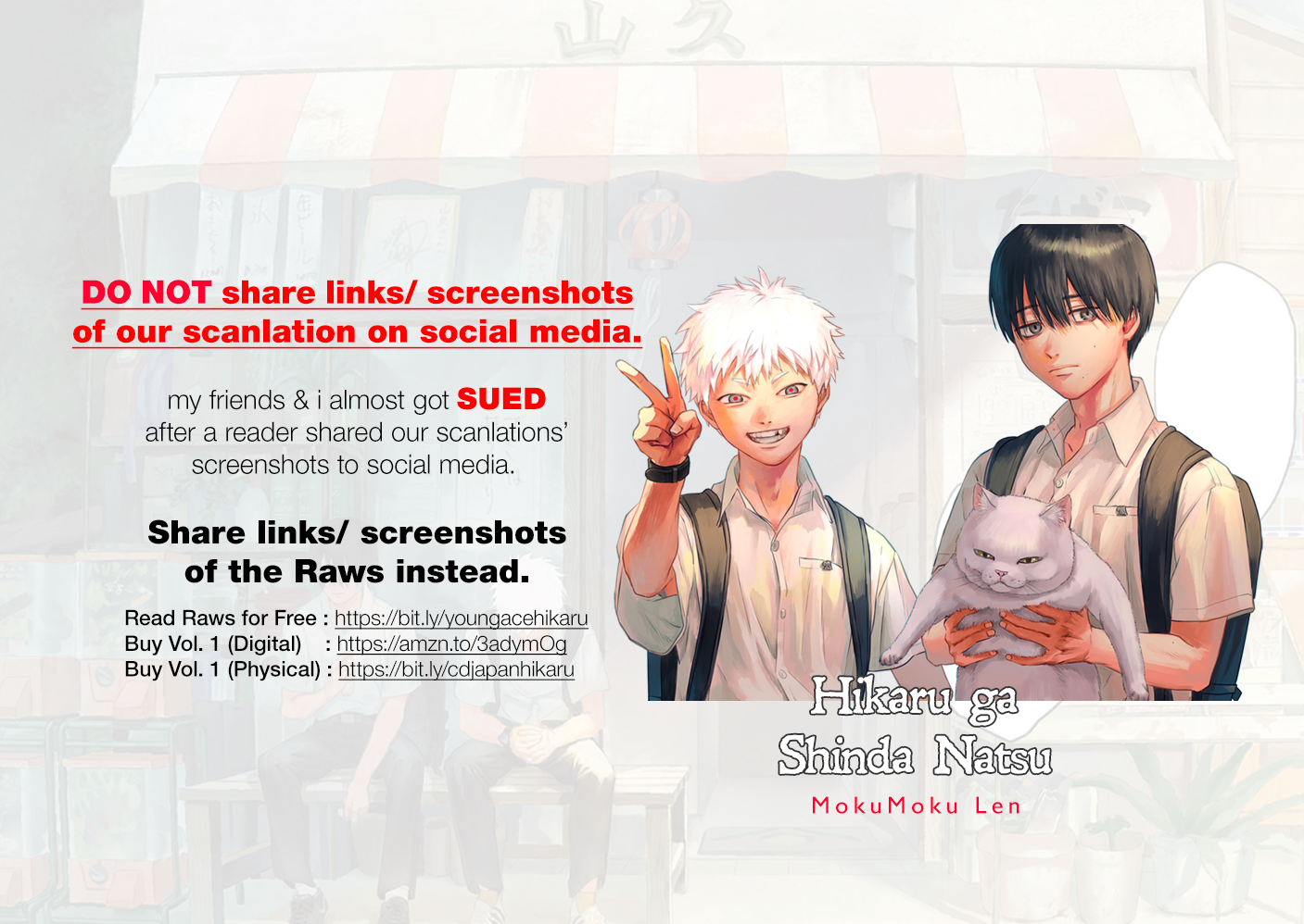 Read The Summer Hikaru Died EN Manga Online
