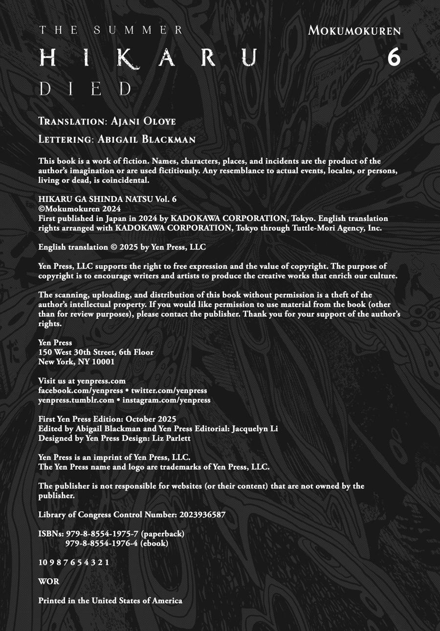 Read The Summer Hikaru Died EN Manga Online