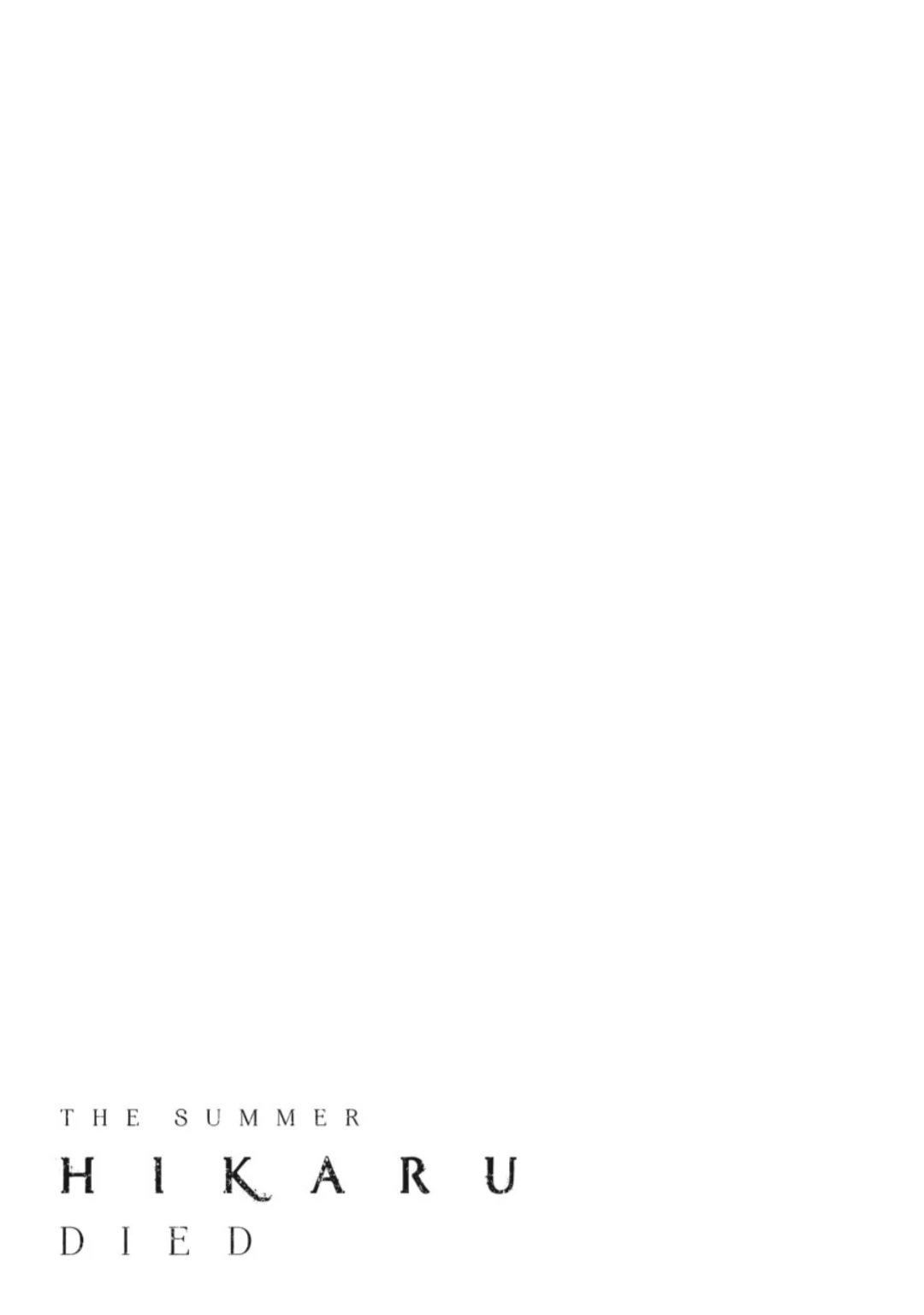Read The Summer Hikaru Died EN Manga Online