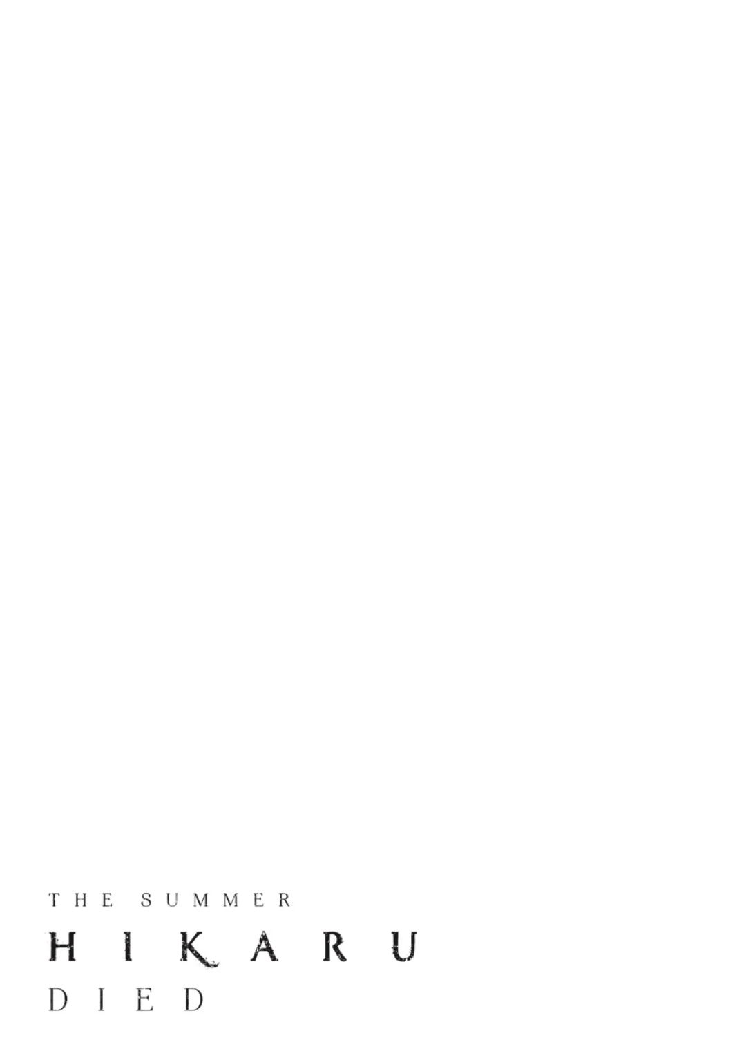 Read The Summer Hikaru Died EN Manga Online