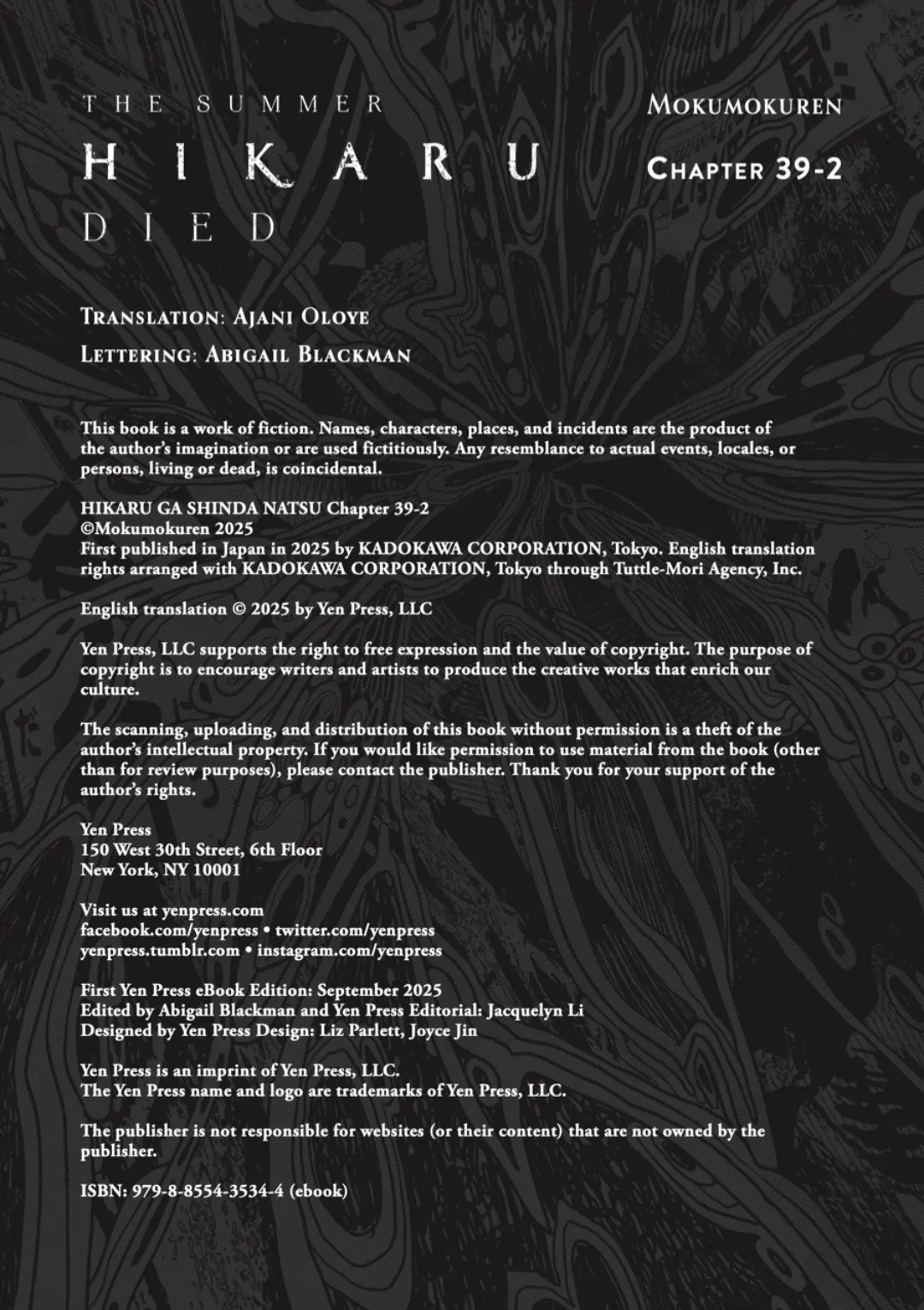 Read The Summer Hikaru Died EN Manga Online