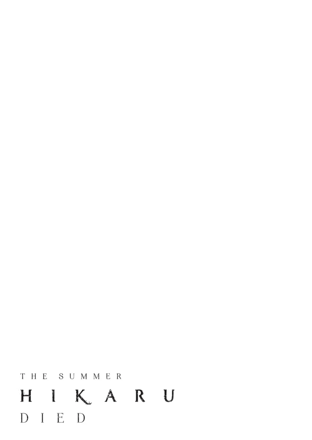 Read The Summer Hikaru Died EN Manga Online