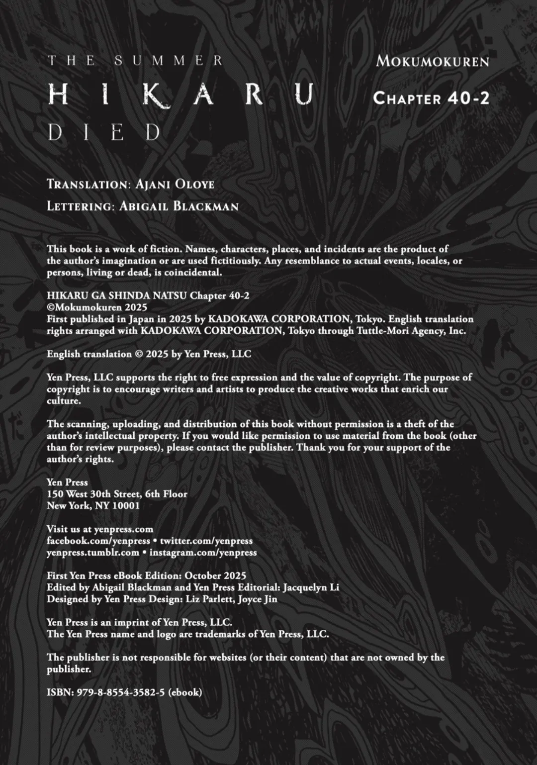 Read The Summer Hikaru Died EN Manga Online