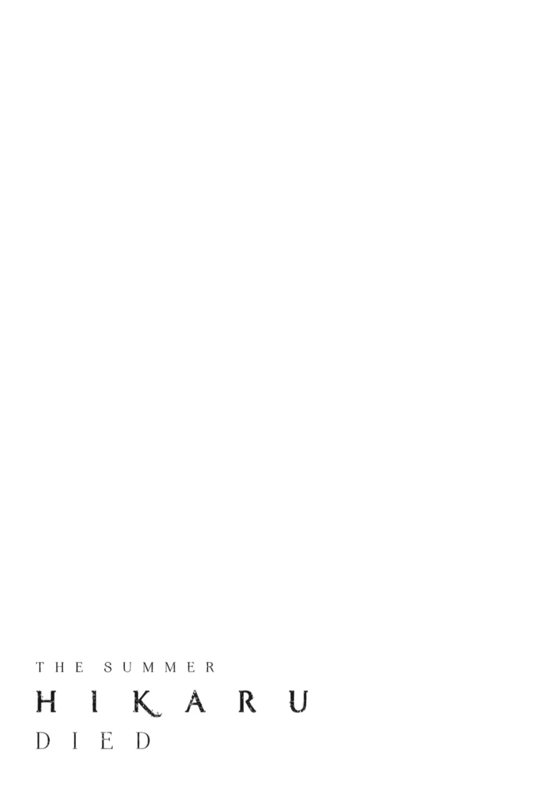 Read The Summer Hikaru Died EN Manga Online