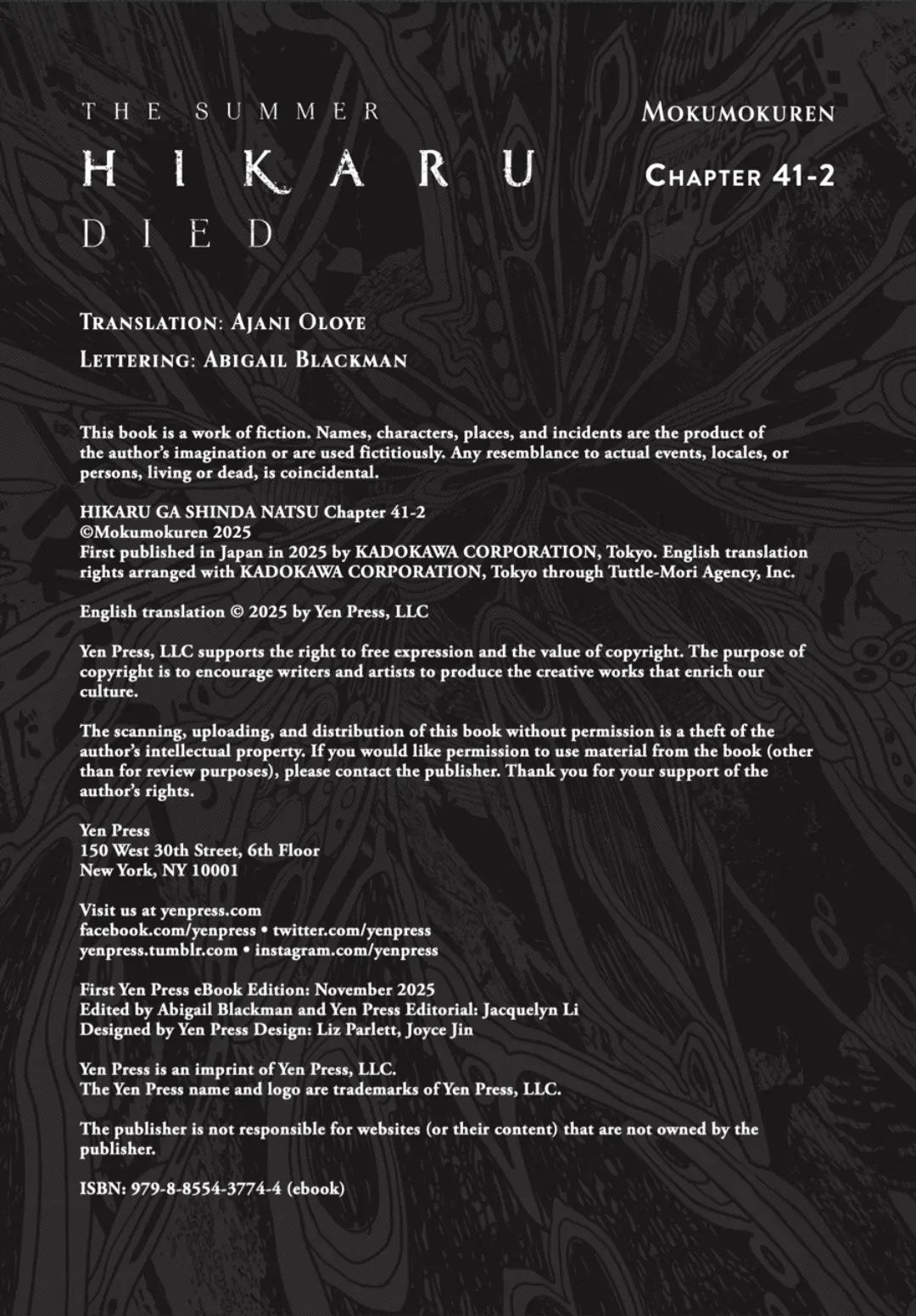 Read The Summer Hikaru Died EN Manga Online