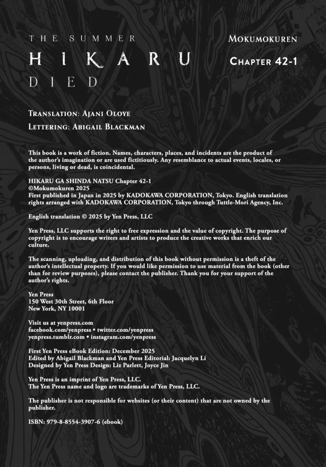 Read The Summer Hikaru Died EN Manga Online