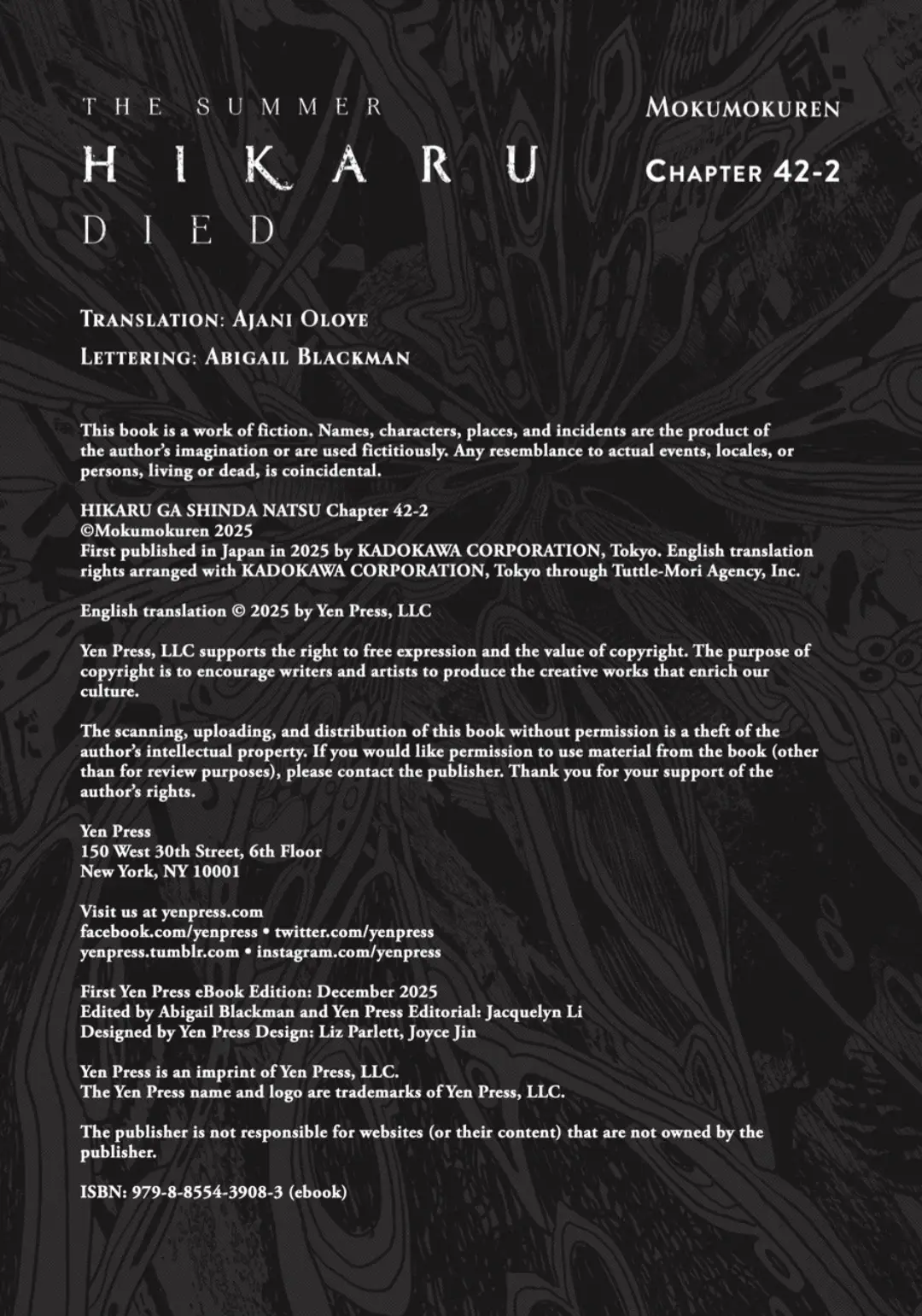 Read The Summer Hikaru Died EN Manga Online