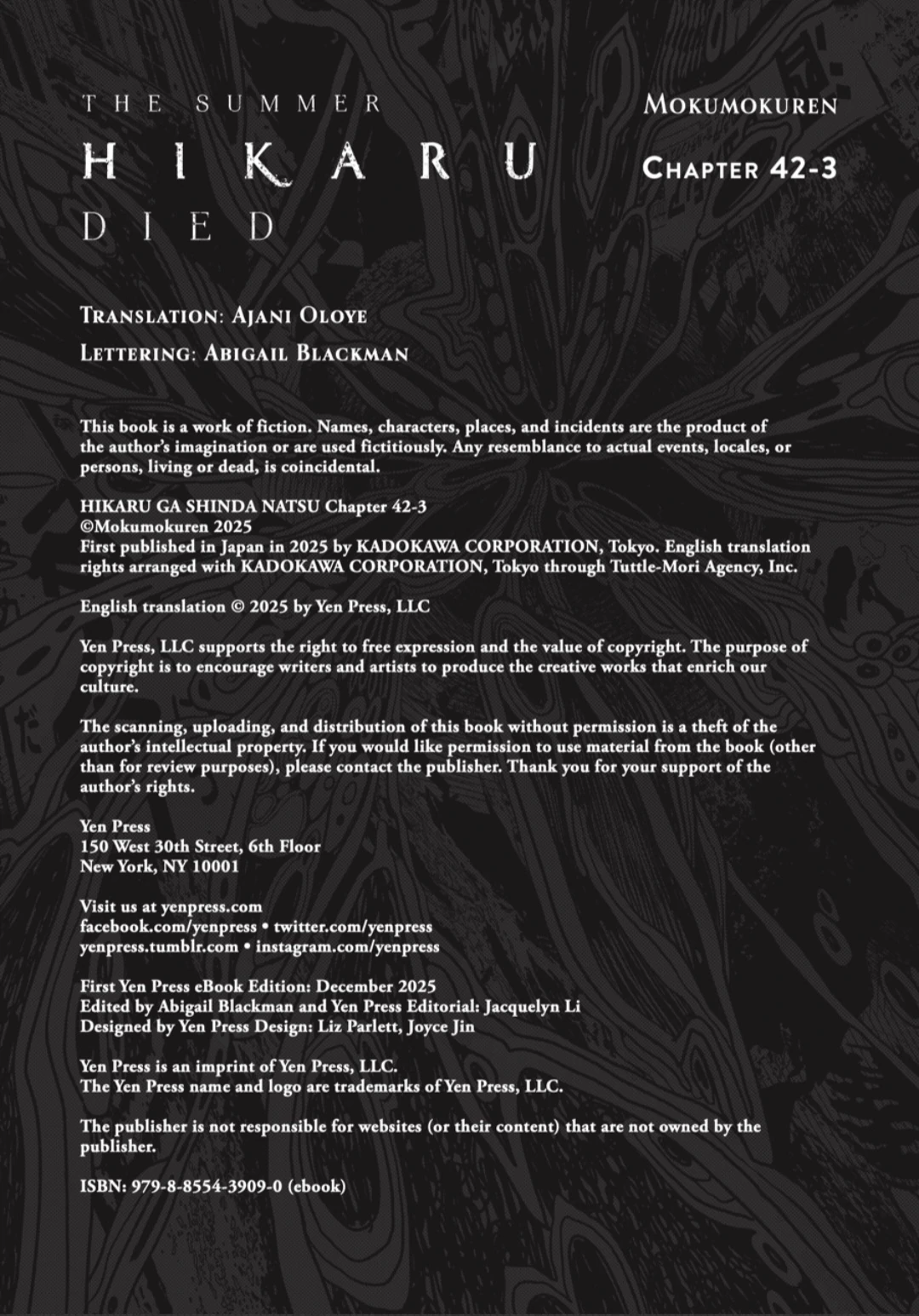 Read The Summer Hikaru Died EN Manga Online