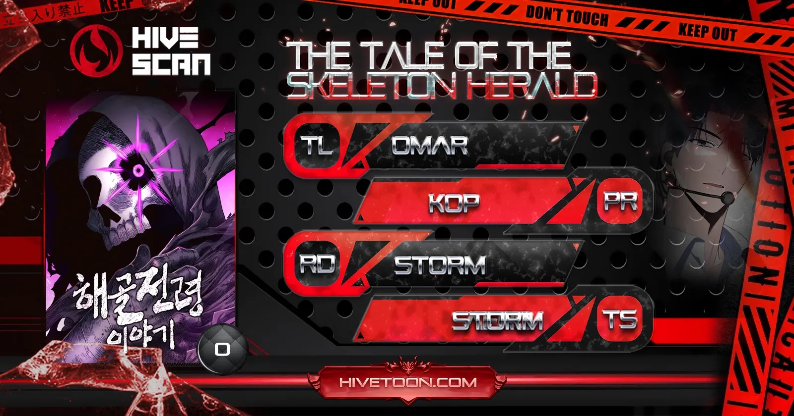 Read The Tale Of The Skeleton Messenger EN Manga Online