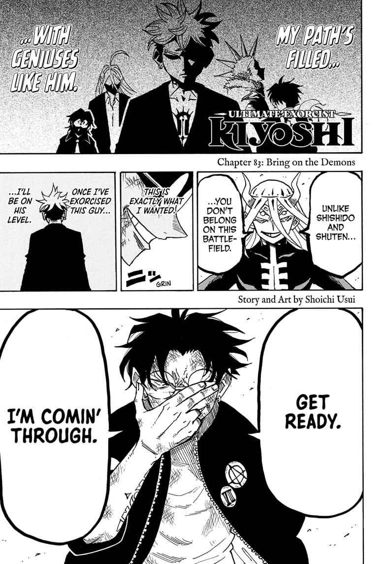 Read Ultimate Exorcist Kiyoshi EN Manga Online