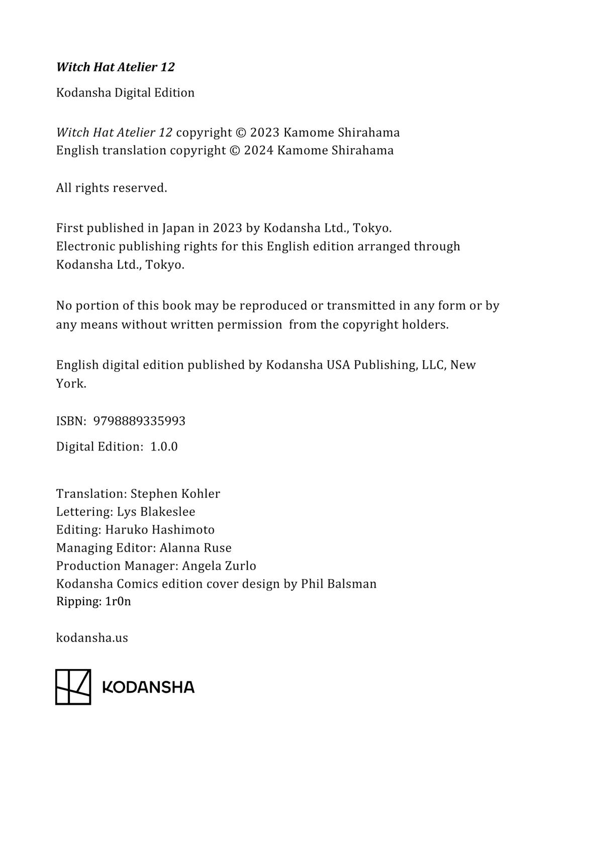 Read Witch Hat Atelier EN Manga Online