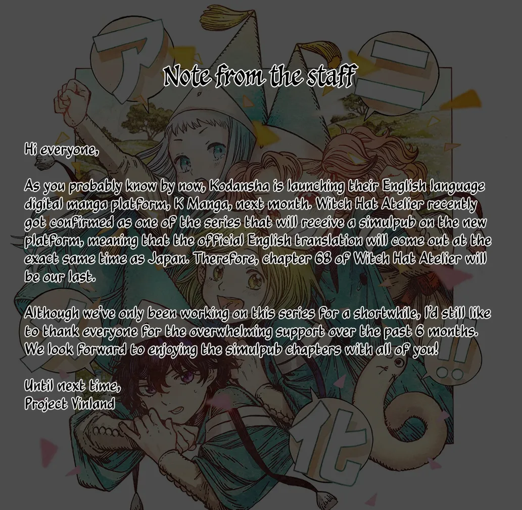 Read Witch Hat Atelier EN Manga Online