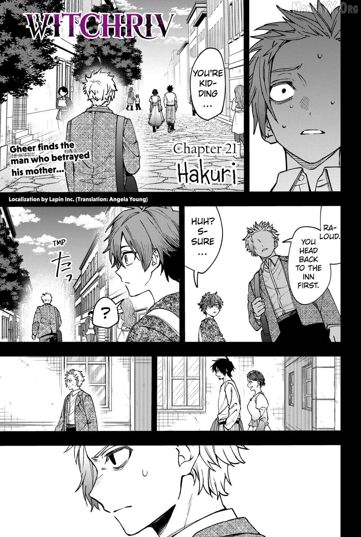 Read Witchriv EN Manga Online