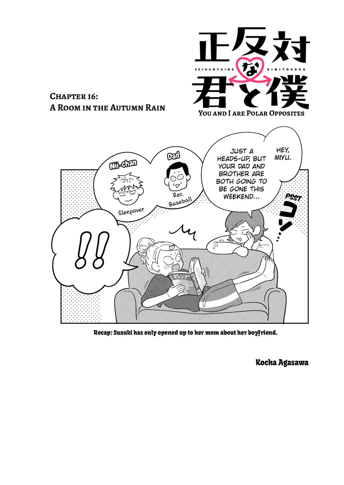 Read You and I are Polar Opposites EN Manga Online