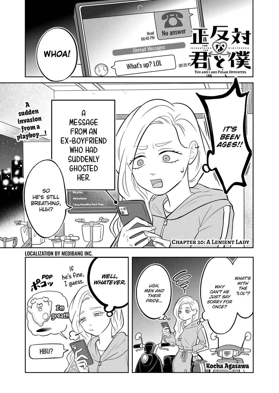 Read You and I are Polar Opposites EN Manga Online