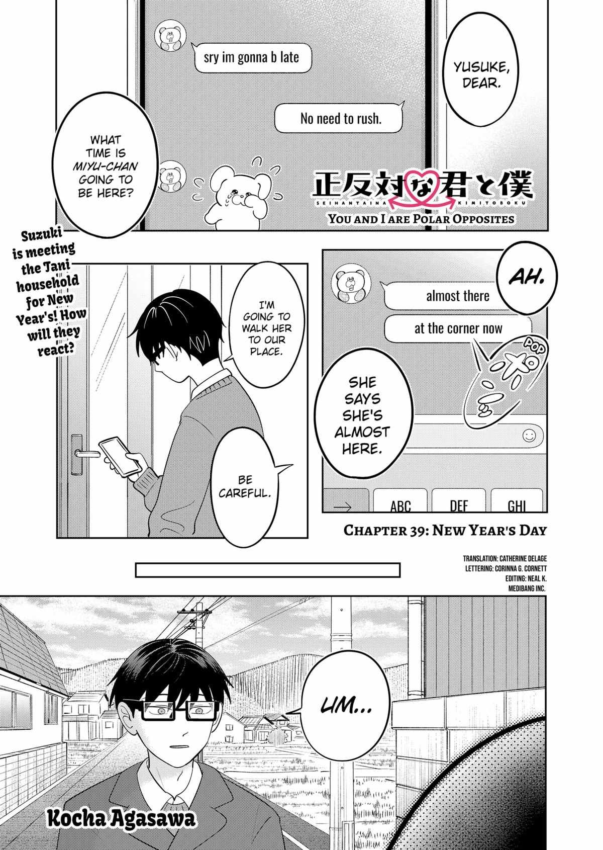 Read You and I are Polar Opposites EN Manga Online