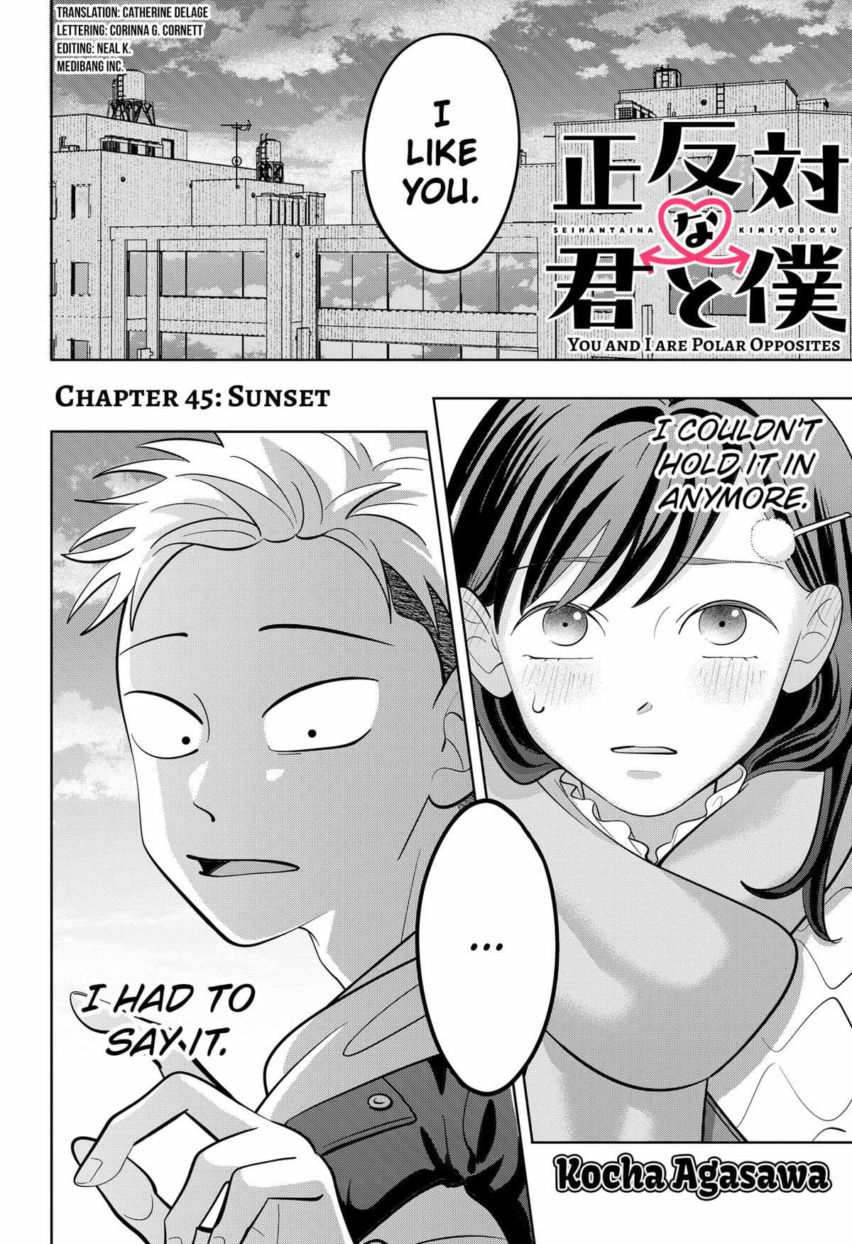 Read You and I are Polar Opposites EN Manga Online