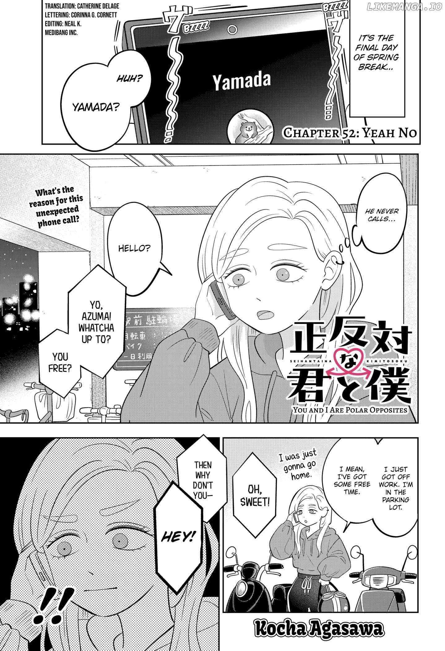 Read You and I are Polar Opposites EN Manga Online