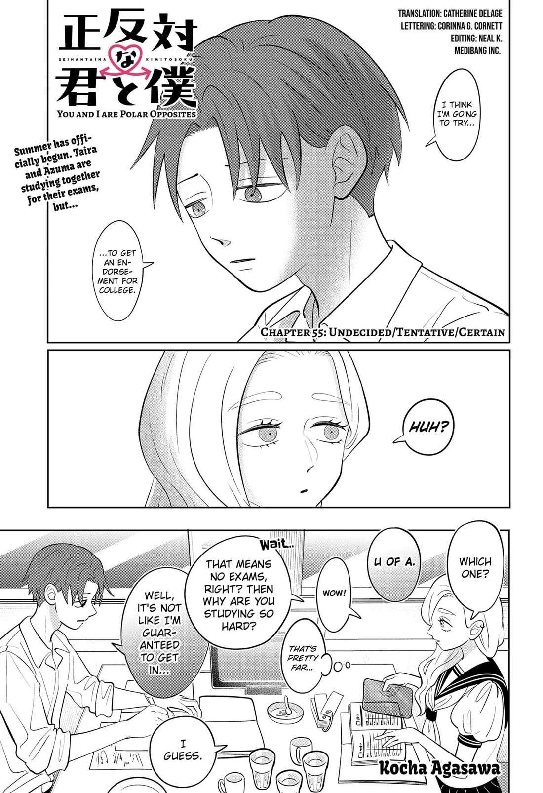 Read You and I are Polar Opposites EN Manga Online