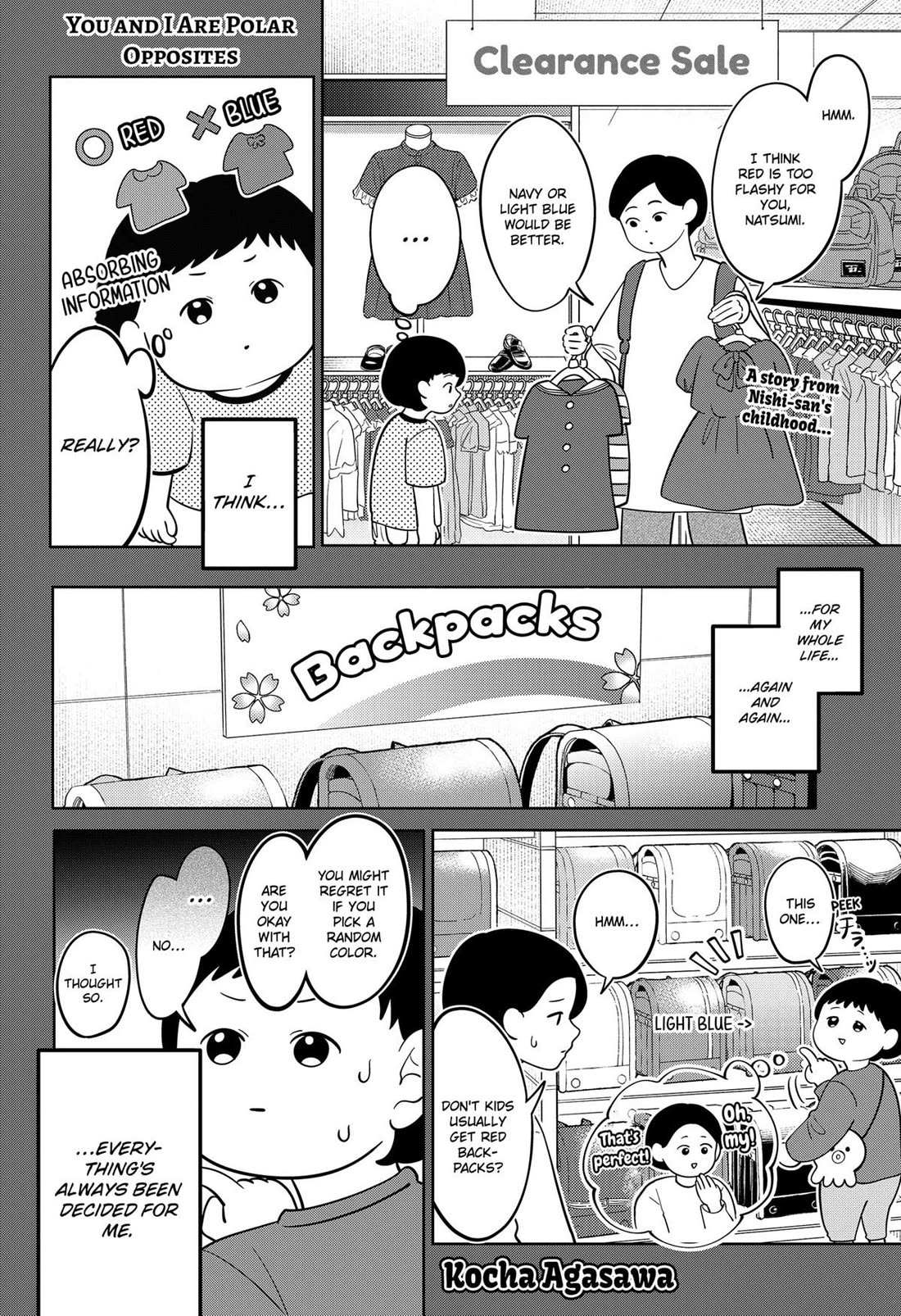 Read You and I are Polar Opposites EN Manga Online