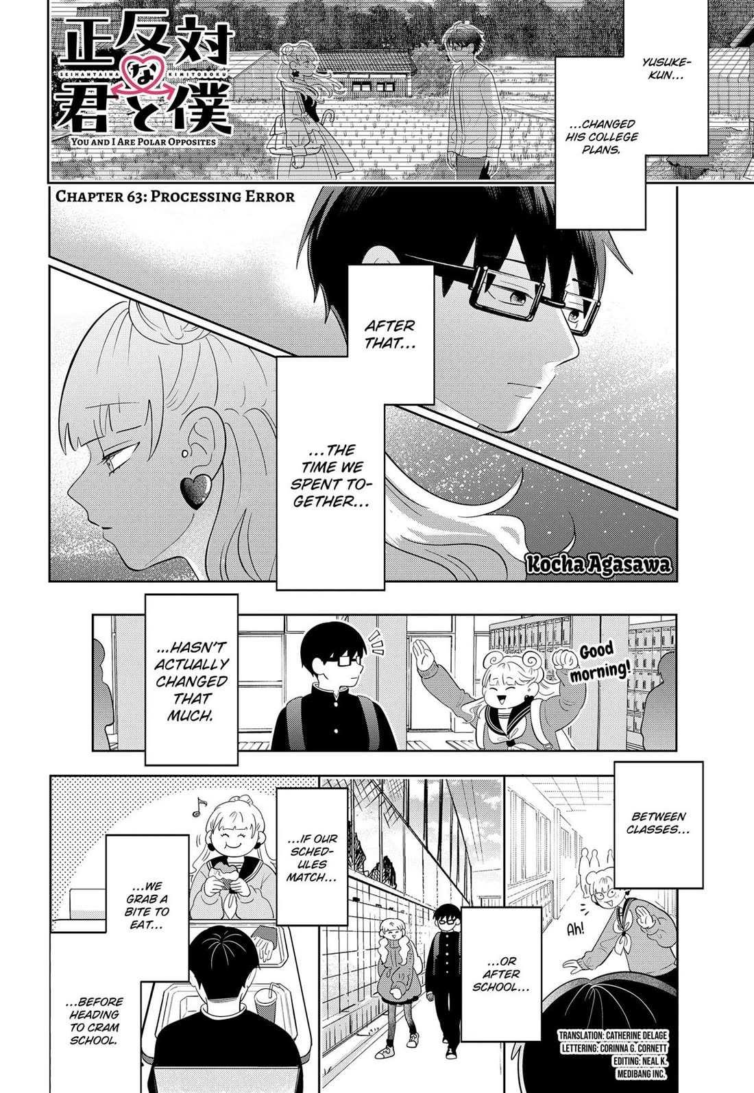 Read You and I are Polar Opposites EN Manga Online