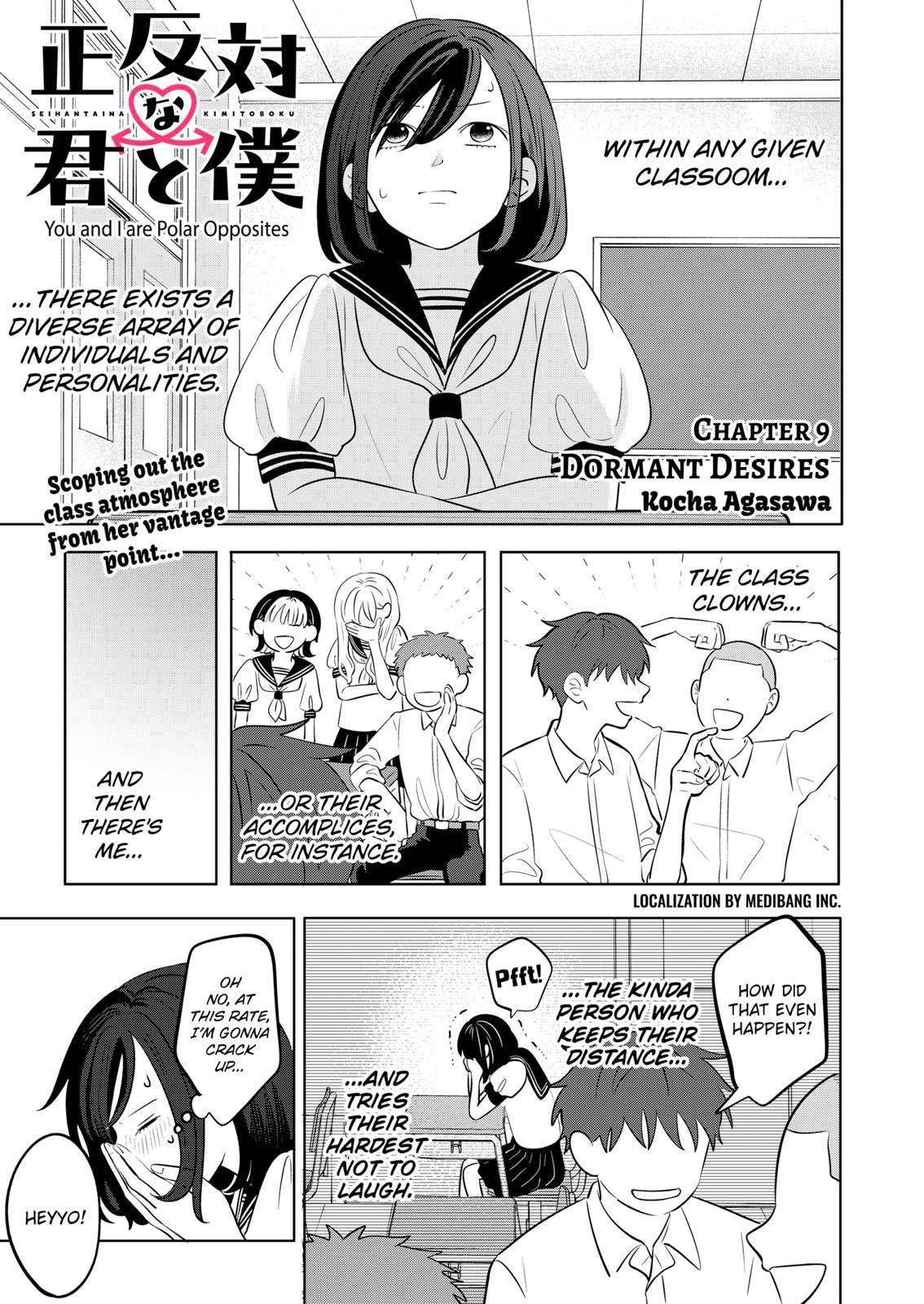 Read You and I are Polar Opposites EN Manga Online