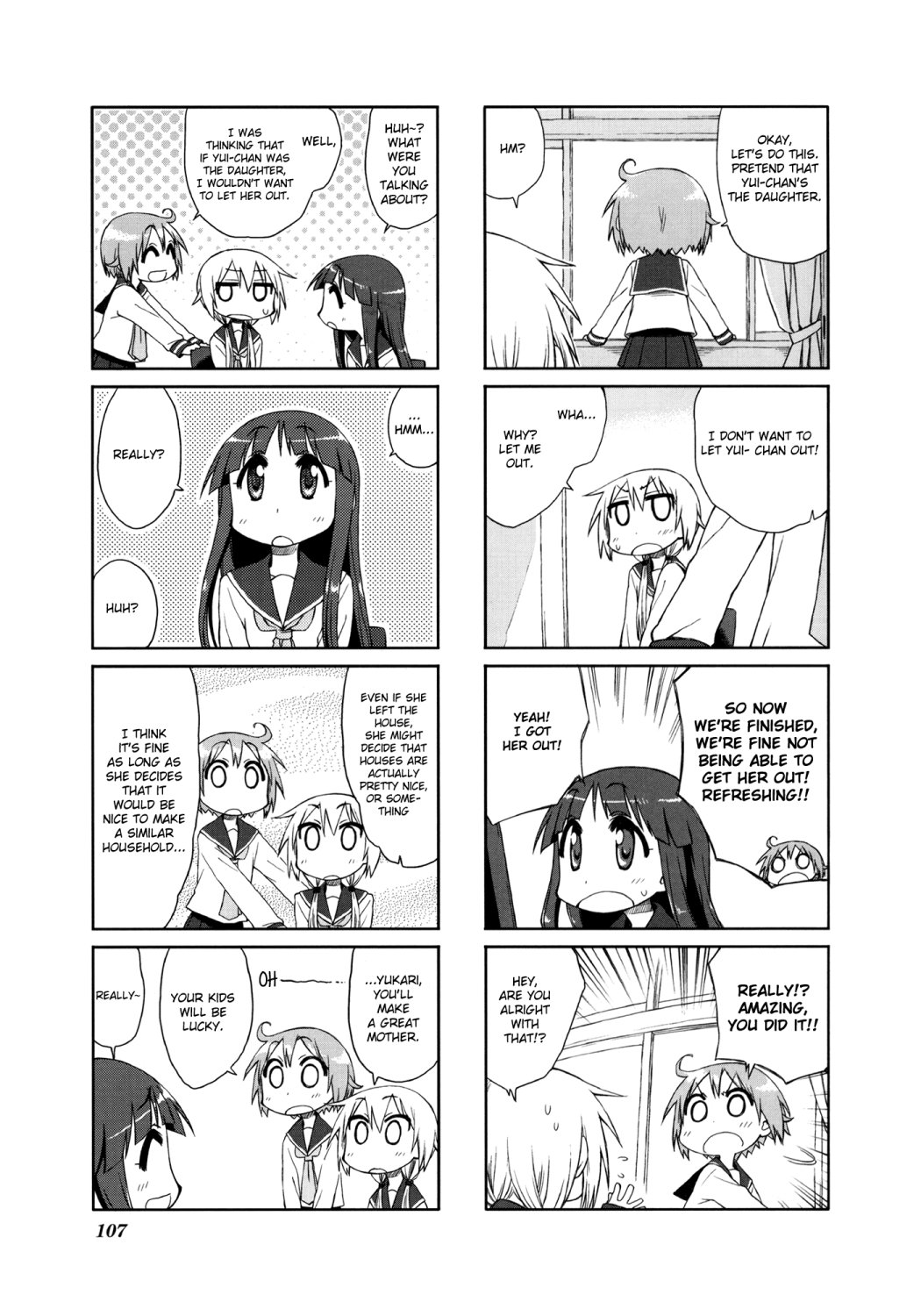 Read Yuyushiki EN Manga Online