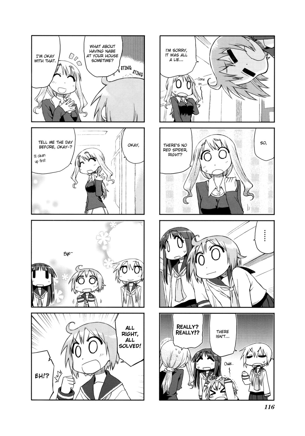 Read Yuyushiki EN Manga Online