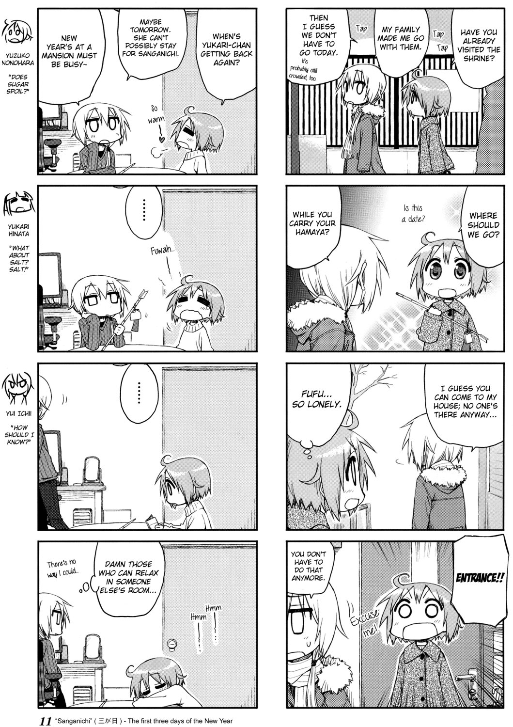 Read Yuyushiki EN Manga Online