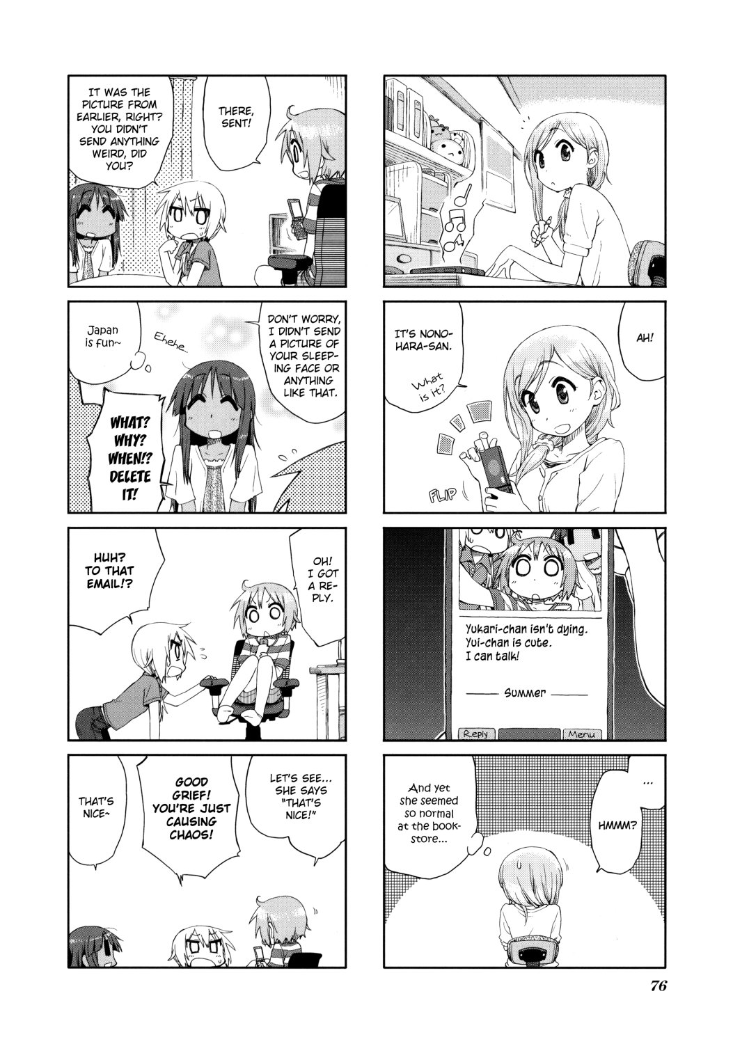 Read Yuyushiki EN Manga Online