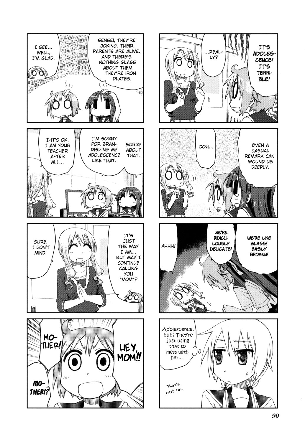 Read Yuyushiki EN Manga Online