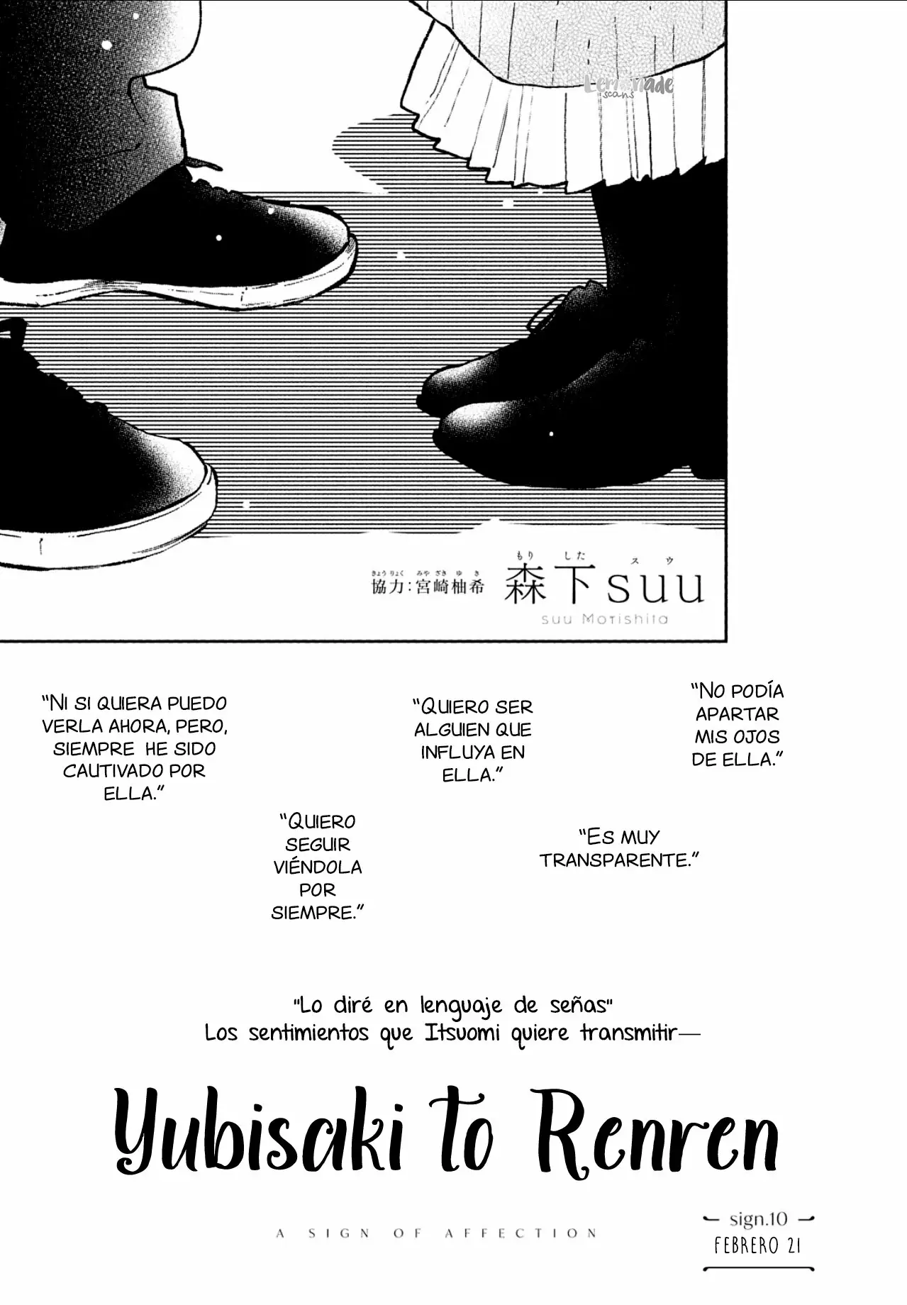 Read A Sign of Affection ES Manga Online