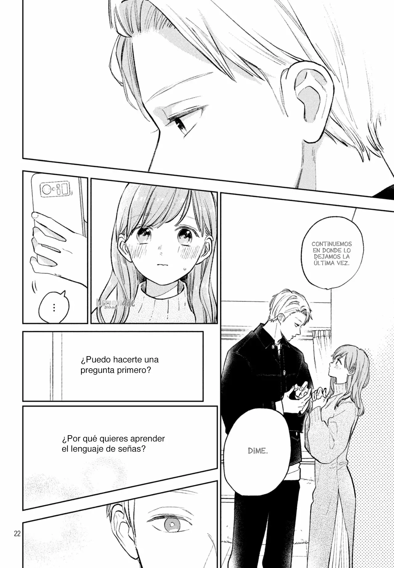 Read A Sign of Affection ES Manga Online