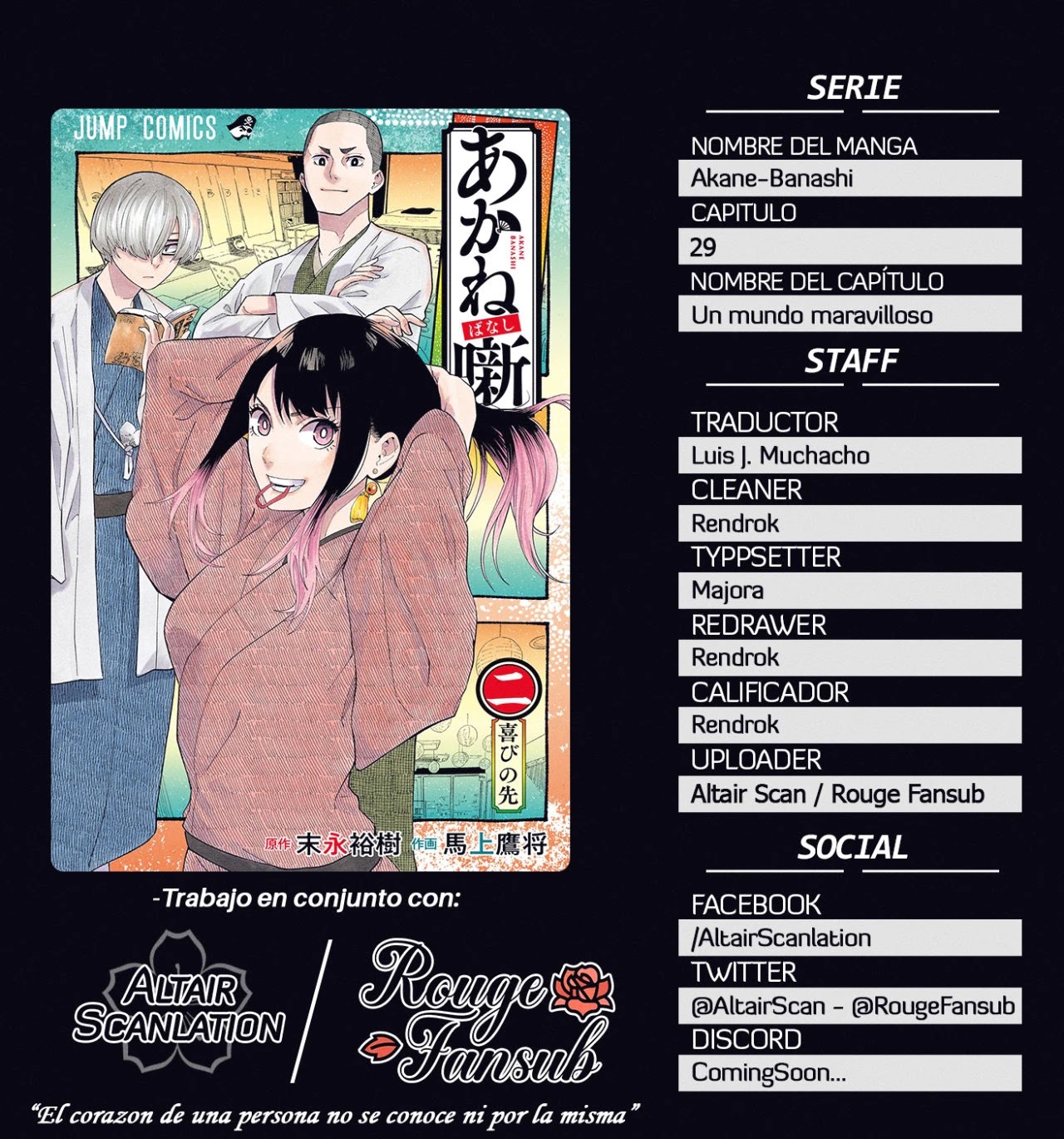 Read Akane Banashi ES Manga Online