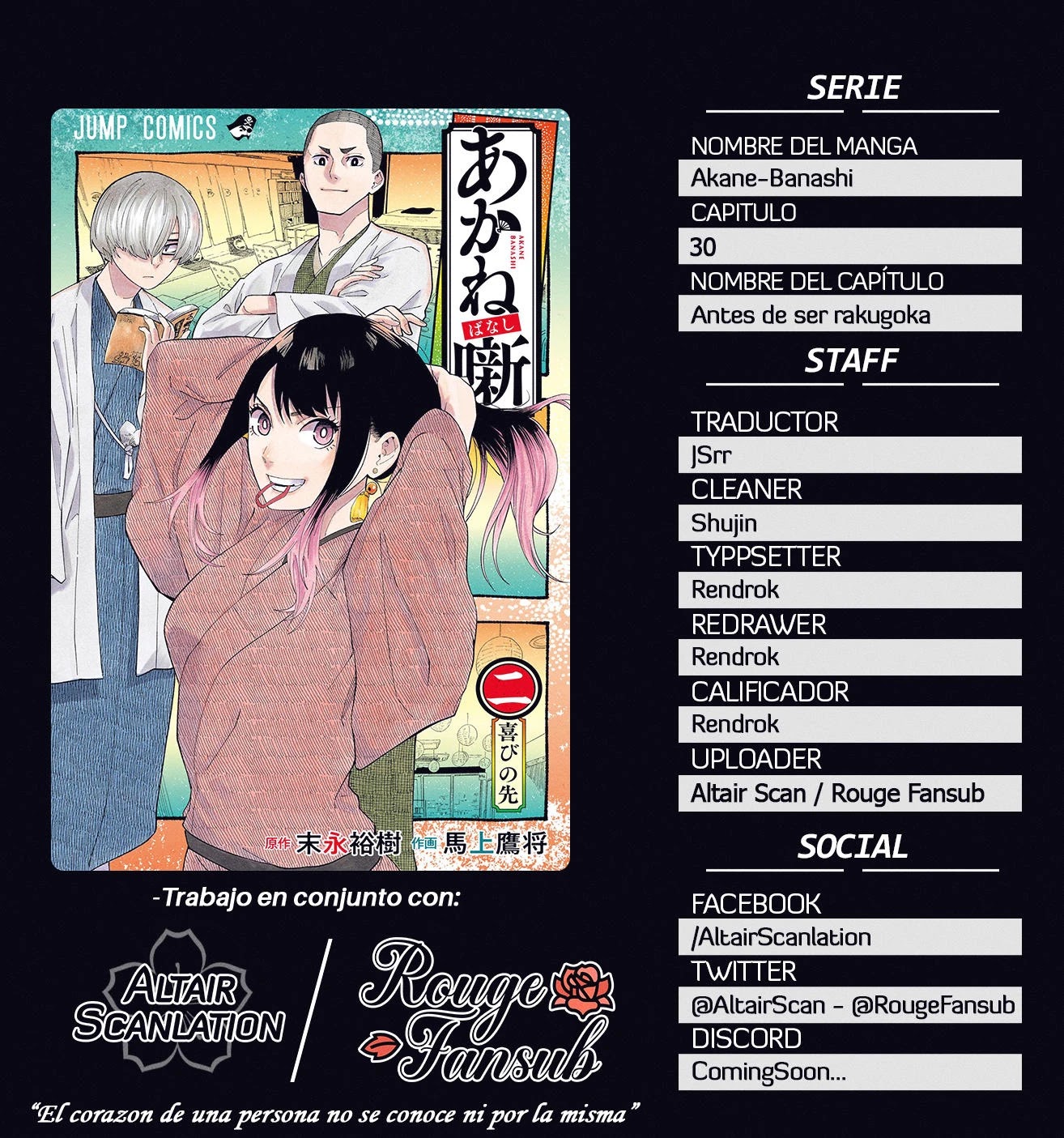 Read Akane Banashi ES Manga Online