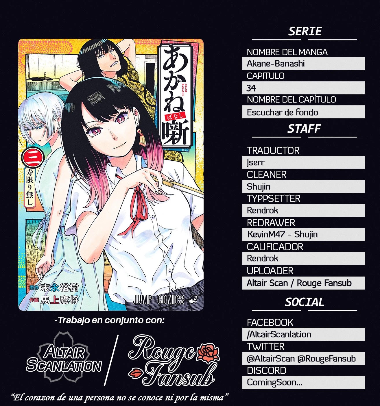 Read Akane Banashi ES Manga Online