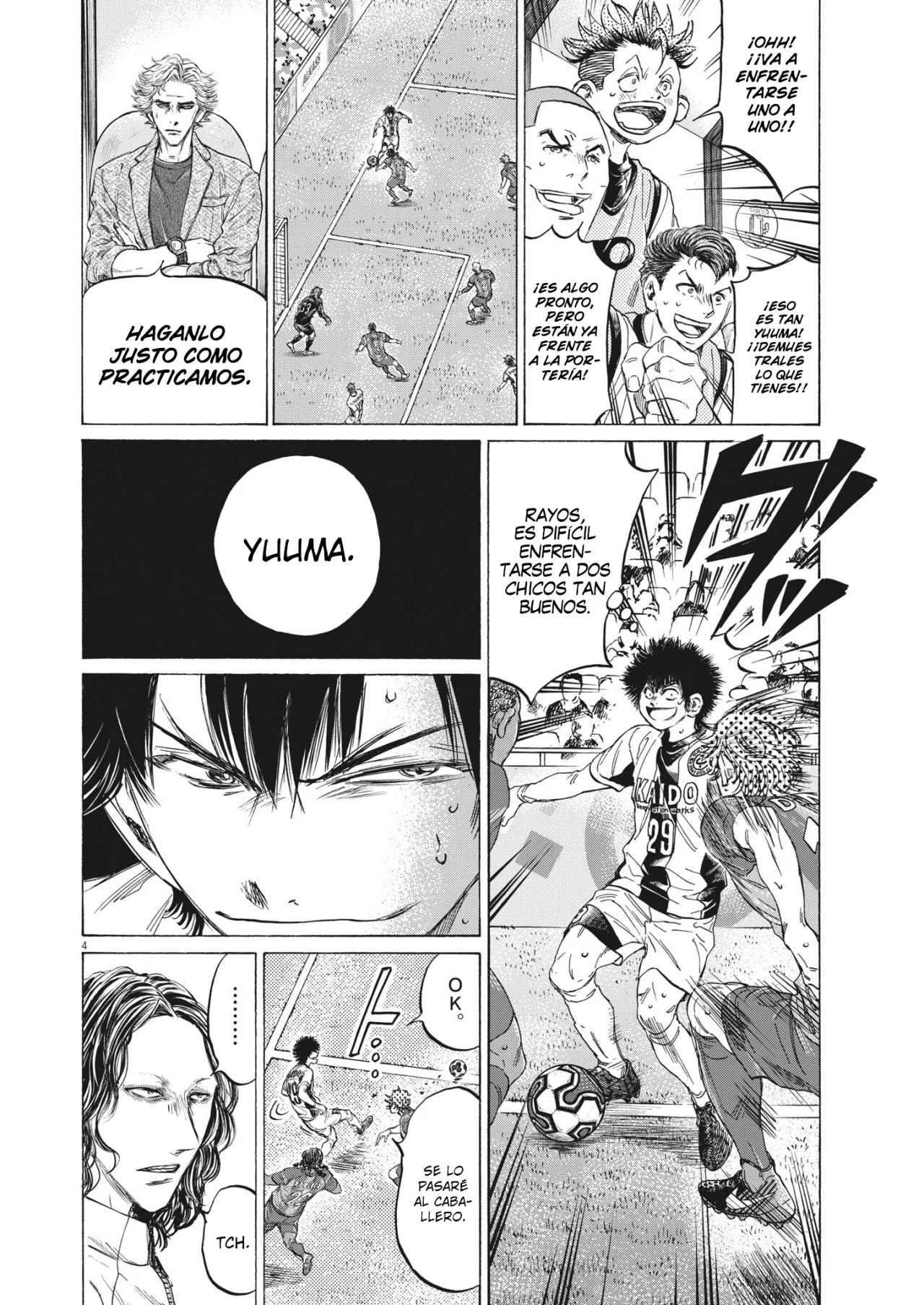 Read Ao Ashi ES Manga Online