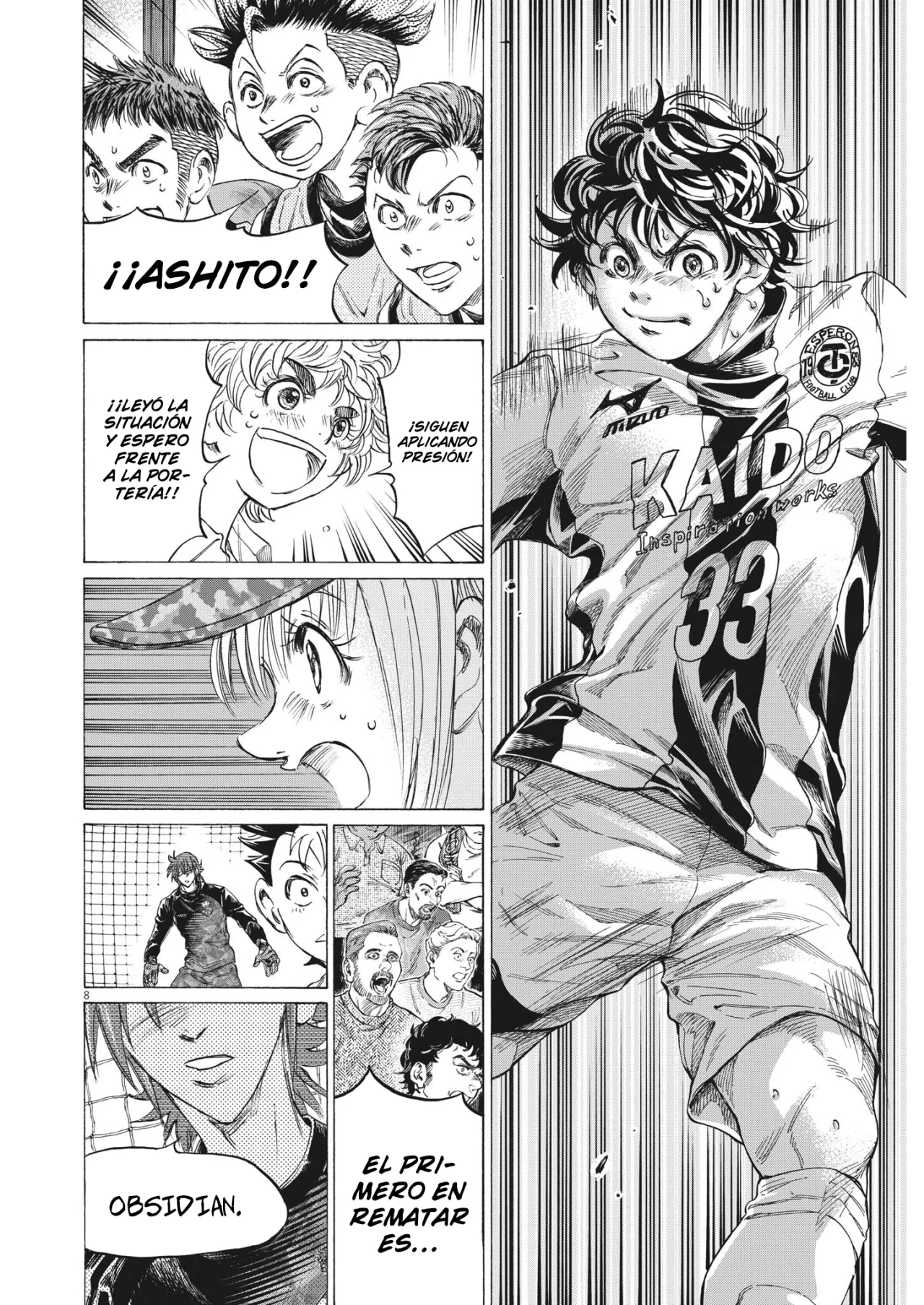 Read Ao Ashi ES Manga Online
