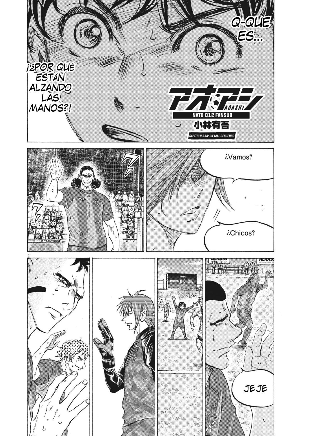 Read Ao Ashi ES Manga Online