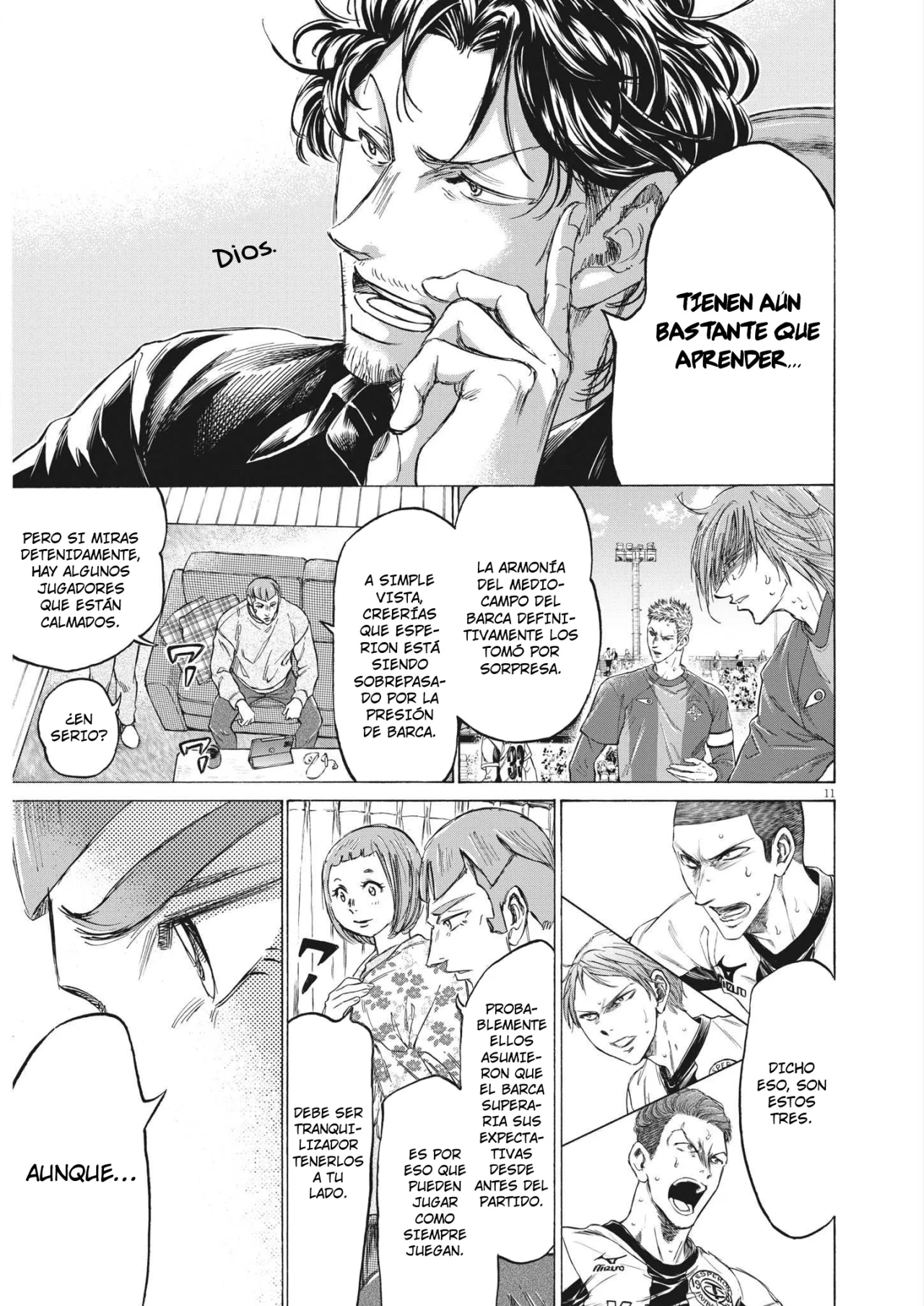 Read Ao Ashi ES Manga Online
