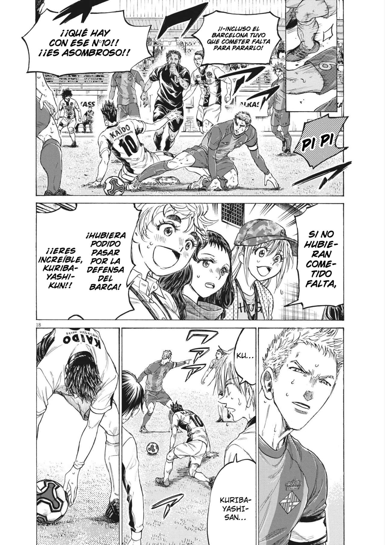Read Ao Ashi ES Manga Online
